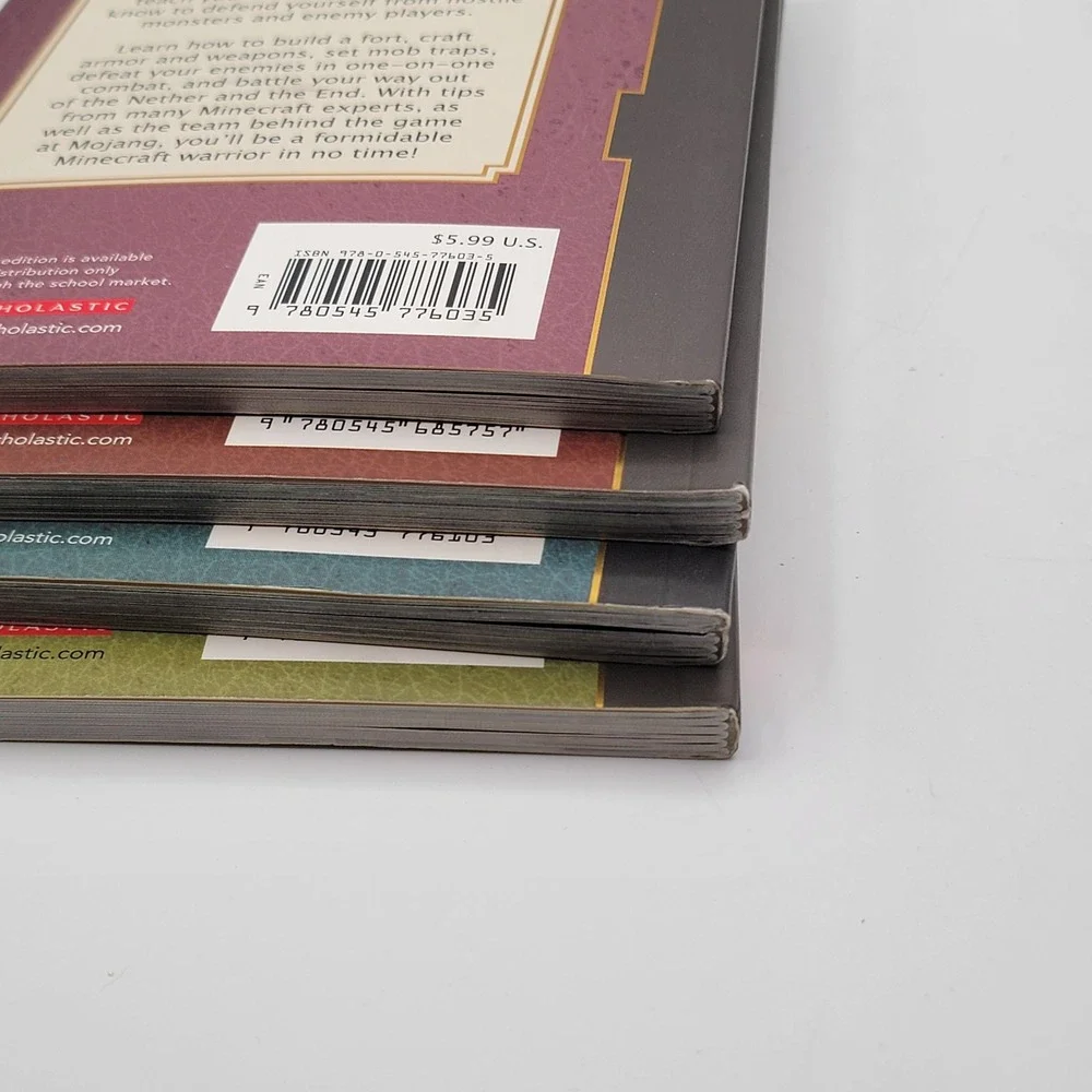 Megan Miller Minecraft Hacks & Mojang Handbooks Set‎ 5 Books Hardcover Excellent